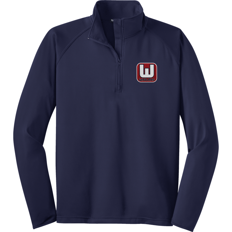 CT Whalers Tier 1 Sport-Wick Stretch 1/4-Zip Pullover