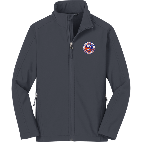 PAL Jr. Islanders Youth Core Soft Shell Jacket