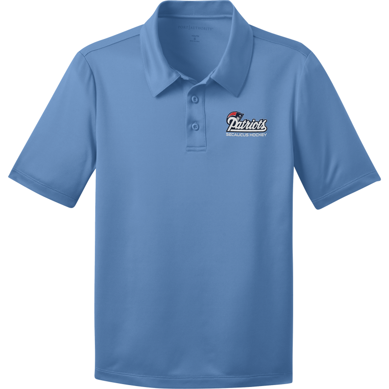 Secaucus Patriots Youth Silk Touch Performance Polo