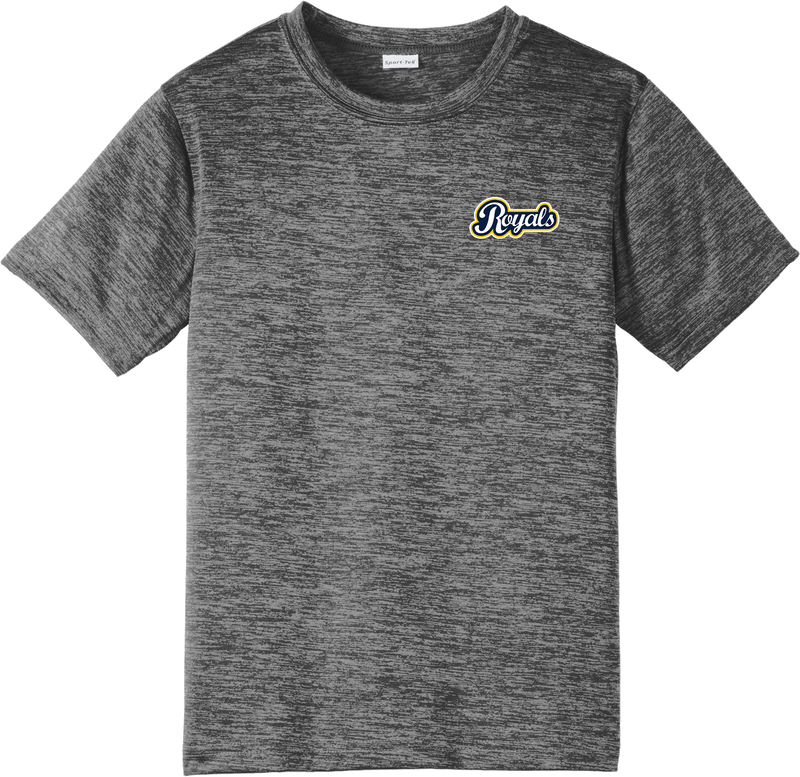 Royals Hockey Club Youth PosiCharge Electric Heather Tee