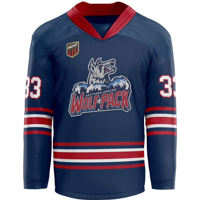 AGHF Hartford Jr. Wolfpack Youth Goalie Hybrid Jersey