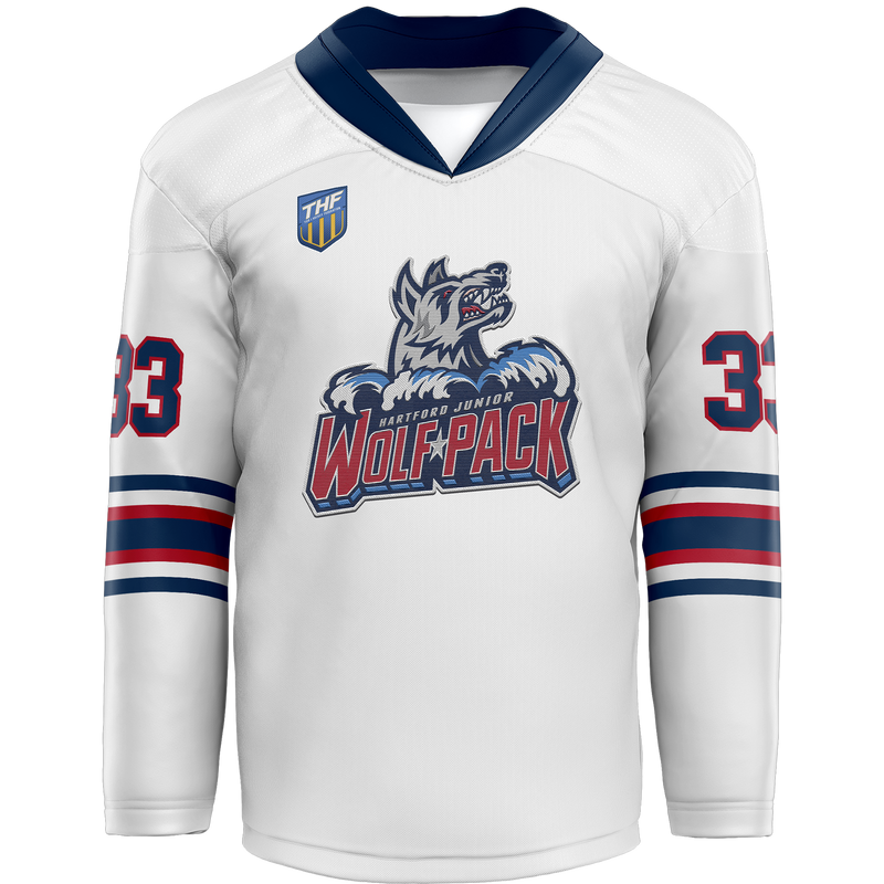 THF Hartford Jr. Wolfpack Youth Goalie Hybrid Jersey