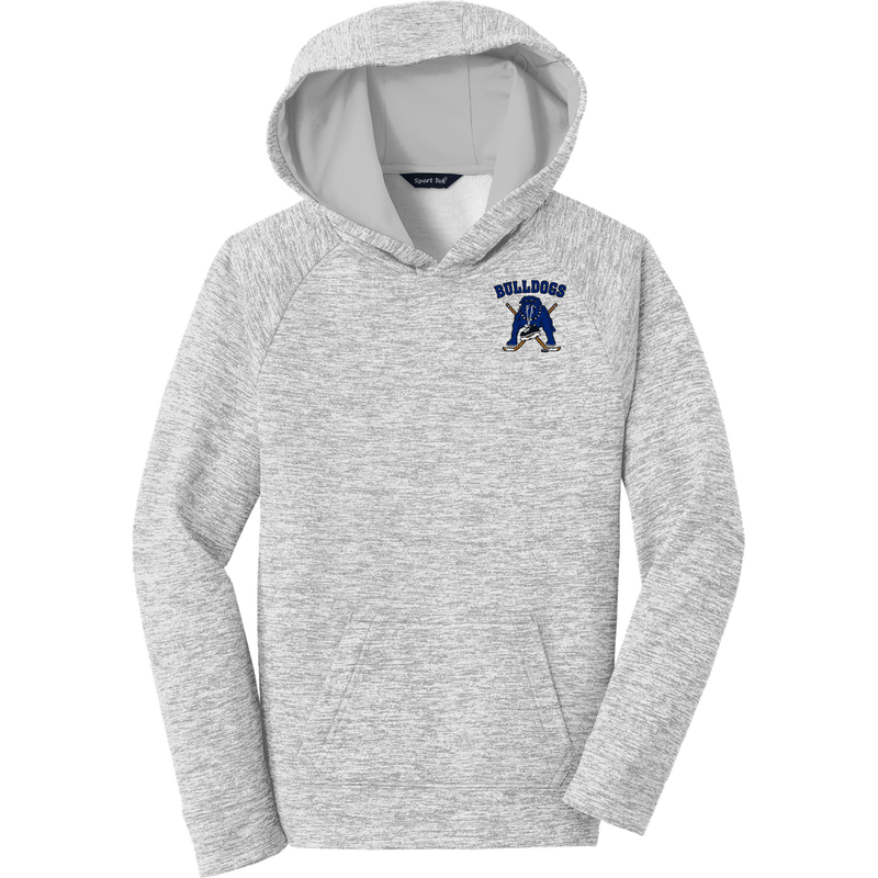 Chicago Bulldogs Youth PosiCharge Electric Heather Fleece Hooded Pullover