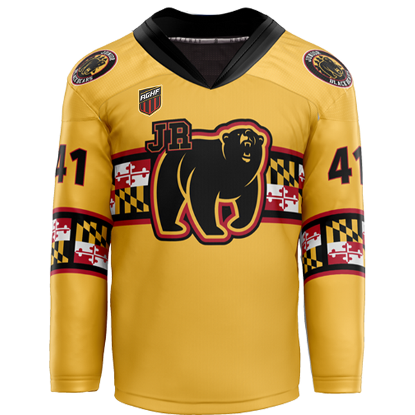 MD Lady Jr. Black Bears Adult Player Sublimated Jersey