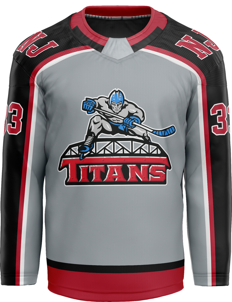 NJ Titans Tier 1 Youth Player Sublimated Jersey